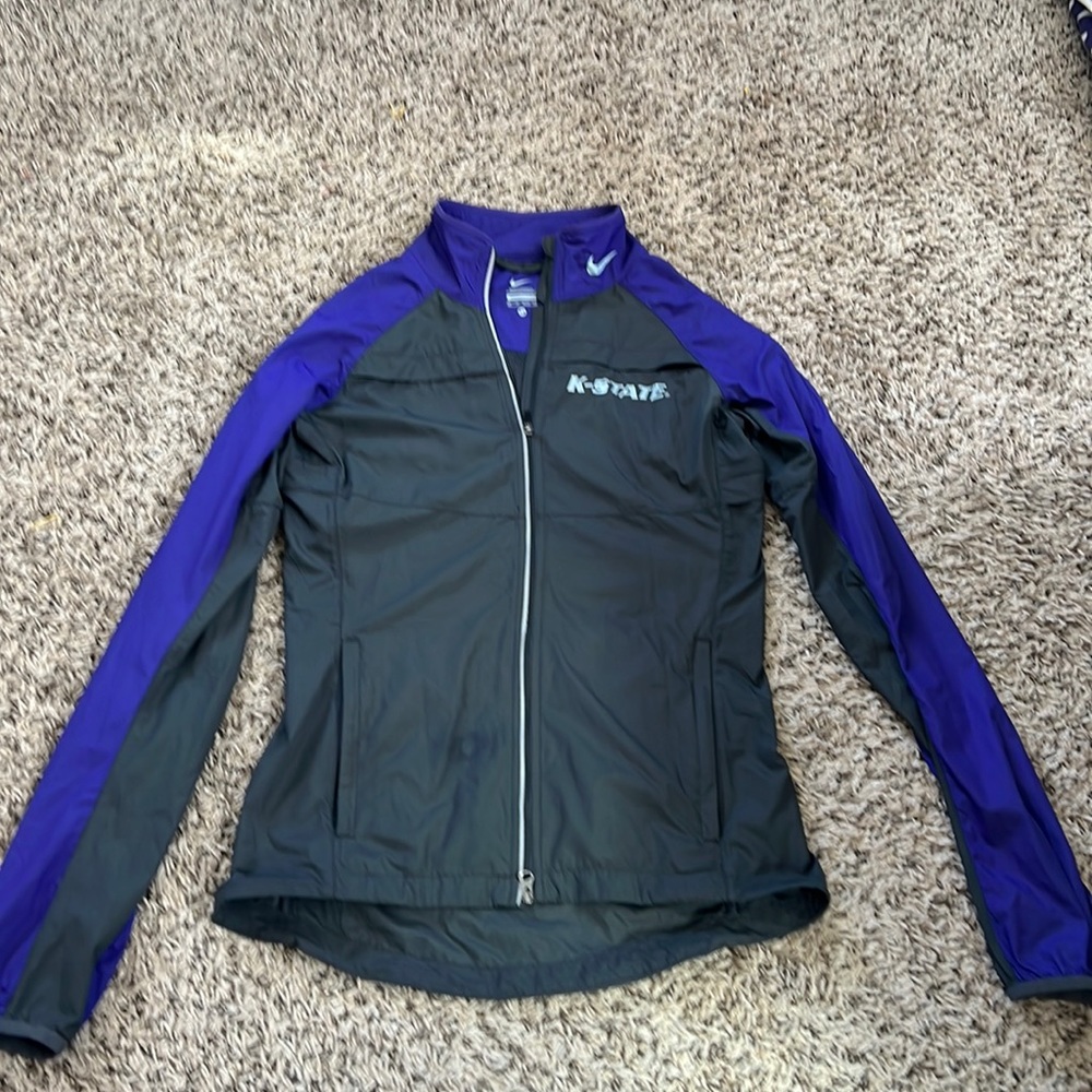 Nike Kansas State windbreaker jacket